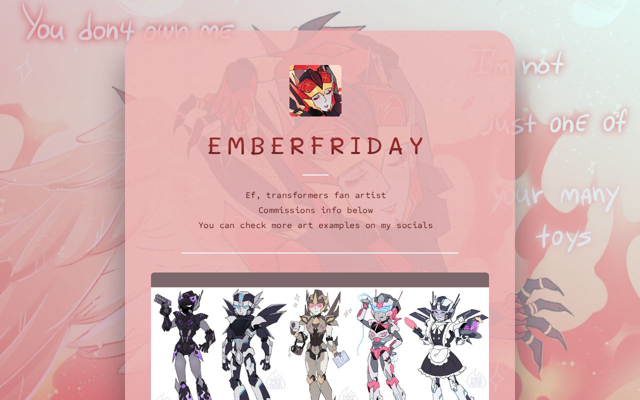 emberfriday commission